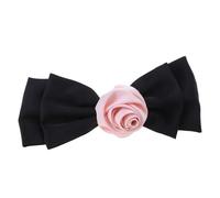 Forcine Forcina for capelli in raso rosa tridimensionale, forcina for capelli con fiore in stoffa, forcina for capelli a forma di becco d'anatra, forcina for capelli con frangia a di cavallo primaveri