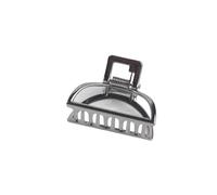 Forcine geometriche per capelli da donna e ragazza, gamberi, a forma di luna, tinta unita, accessori, forcina (1 x pistola nera)