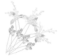 Forcine Matrimonio con Decorazioni di Perline e Fiori in Lega, Set | Stile Classico, Leggere e Resistenti, Non Si Deformano Né Sbiadiscono, per Sposa e San Valentino