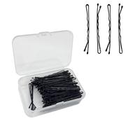 Forcine ondulate nere, 120 pezzi, forcine per capelli da donna, forti e durevoli, per tutti i tipi (spesse, sottili, ricci), accessori per acconciature per chignon, aggiornamenti, matrimoni, uso