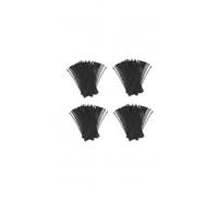 Forcine per capelli, 200 forcine per capelli ondulate a forma di U, con scatola, per donne e ragazze, forcine storiche francesi, accessori per capelli (nero, 6,1 cm)