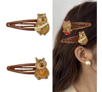 Forcine per capelli a forma di capibara per bambini da indossare per la fase del capretto roditori 2000 ragazze copricapo