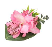 Forcine per capelli a forma di Cymbidium per bambini per la spiaggia Stage Dance Wear Fiore artificiale 2000 ragazze copricapo vacanza