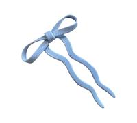 Forcine per capelli a forma di fiocco grande acetato francese accessori per lo styling per le donne chignon Hairpieces bastone per capelli Decors moda archi a forma di U forcina