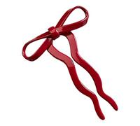 Forcine per capelli a forma di fiocco grande acetato francese accessori per lo styling per le donne chignon Hairpieces bastone per capelli Decors moda archi a forma di U forcina