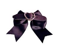 Forcine per capelli a forma di fiocco Hot Girls Punk Clip di capelli per coda di cavallo di Halloween Clip di capelli laterale con catena per la donna frangia