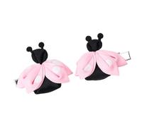 Forcine per capelli a forma di insetti per bambini, per palcoscenico e sfarfallio, nastro colorato anni 2000, copricapo per ragazze