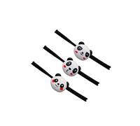 Forcine per capelli a forma di panda elastiche per capelli a forma di panda da donna titolari per coda di cavallo per ragazze che fanno fasce di corda per ragazze estensione fascia elastica per trecce