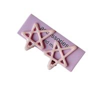 Forcine per capelli a forma di stella vuota fermagli per capelli per ragazze arco per capelli vintage piccoli capelli barrettes arco forcine
