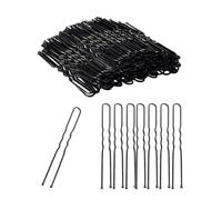 Forcine per capelli a forma di U, 1000 pezzi, forcine per capelli a forma di U, fermagli per chignon per bambini, ragazze e donne, eleganti per feste e acconciature quotidiane, colore nero
