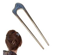 Forcine per capelli a forma di U, 11 cm, pettini laterali in metallo a forma di U, per donne e ragazze di tutte le età, forcina per capelli retrò a forma di U per acconciature eleganti e