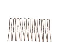 Forcine per capelli a forma di U, 5/7 cm, 20 pezzi, forcine in metallo per modellazione da donna, strumenti per acconciature da sposa (caffè, 6 cm)