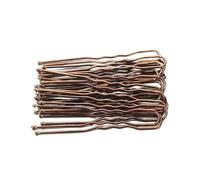Forcine per capelli a forma di U, 5/7 cm, 20 pezzi, forcine in metallo, strumenti per modellare le donne (caffè, 5 cm)