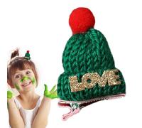 Forcine per capelli a maglia - Graziosi fermagli per capelli per bambini | Prodotti di bellezza per casa, feste di Natale, riunioni, appuntamenti, viaggi, albero di Natale Veeteah