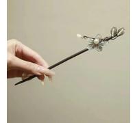 Forcine per capelli antiche, nuove nappe in stile cinese da donna, forcine per capelli a gradino, acconciature in bambù carbonizzato, capelli in padella, costumi antichi Hanfu, forcine per capelli