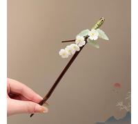Forcine per capelli antiche, nuove nappe in stile cinese da donna, forcine per capelli a gradino, acconciature in bambù carbonizzato, capelli in padella, costumi antichi Hanfu, forcine per capelli