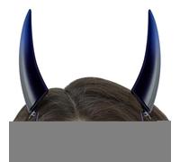 Forcine per capelli con corna da diavolo, da donna, per costume da demone, vampiro, accessorio per capelli da vampiro, fermagli per capelli per Halloween, corna divertenti per uomini, feste