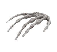 Forcine per capelli con osso di teschio, set di fermagli a forma di scheletro, per capelli gotici durevoli, per Halloween, per feste in costume, stile spaventoso
