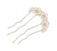 Forcine per capelli con perle per ragazze, scintillanti, per feste di fine anno, per compleanno, accessorio fotografico, elegante, accessorio per costume elegante, con perle alla moda, forcina per uso