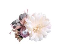Forcine per capelli con petali di fiori carini, fermagli decorativi per capelli con perle dolci, accessori per capelli regalo per bambini
