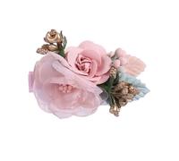 Forcine per capelli con petali di fiori carini, fermagli decorativi per capelli con perle dolci, accessori per capelli regalo per bambini