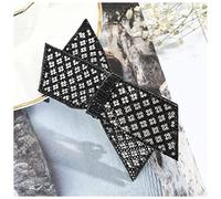 Forcine Per Capelli Crystal Big Bow Torkpin Ponytail Ponytail Girl Accessori for capelli Rhinestone Tornicciconcino cinturino for forcella Forcine Per Capelli Professionali(E Transparent)