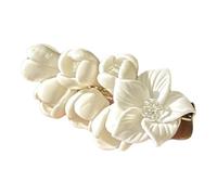 Forcine per capelli floreali decorativi,fermaglio per capelli floreale bianco,Casco floreale decorativo souvenir del festival di Natale | Fermaglio per capelli pastorale bianco Lusso leggero