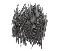 Forcine per Capelli, Forcine Piatte con Punta Nera per Donna, Fermagli per Capelli Riutilizzabili in Lega per lo Styling del Trucco, Fermagli per Capelli Accessori per Capelli