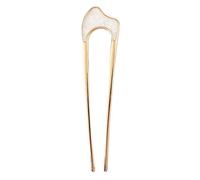 Forcine per capelli francesi per le donne - Elegante bastone per capelli per acconciature corte e lunghe | Combs lato in metallo durevole U forma per donne, ragazze e adulti | Classic Updo Bun Maker