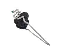Forcine per capelli in stile cinese Vintage Chopstick Forcine per capelli da donna fermaglio per capelli Accessori per gioielli da sposa (Argento 04)