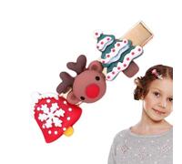 Forcine per capelli natalizie per ragazze, graziose forcine natalizie per bambine | Spille per acconciature festive, graziose forcine per capelli festive per bambini e ragazze
