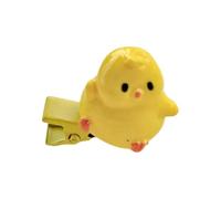 Forcine per capelli per bambini a forma di pollo per il capretto palcoscenico tremolante 3D giallo pollo anni 2000 ragazze copricapo