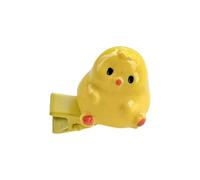 Forcine per capelli per bambini a forma di pollo per il capretto palcoscenico tremolante 3D giallo pollo anni 2000 ragazze copricapo