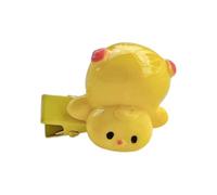 Forcine per capelli per bambini a forma di pollo per il capretto palcoscenico tremolante 3D giallo pollo anni 2000 ragazze copricapo
