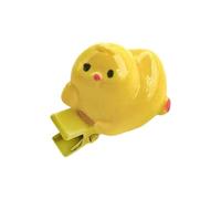 Forcine per capelli per bambini a forma di pollo per il capretto palcoscenico tremolante 3D giallo pollo anni 2000 ragazze copricapo
