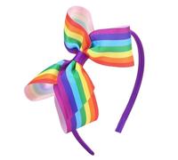 Forcine per capelli per bambini Fermaglio Arcobaleno Cravatta Per Bambino Fase Flickering Nastro Colorato 2000 Ragazze Copricapo