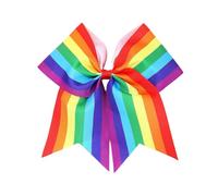 Forcine per capelli per bambini Fermaglio Arcobaleno Cravatta Per Bambino Fase Flickering Nastro Colorato 2000 Ragazze Copricapo