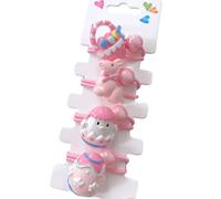 Forcine per capelli per bambini Fermaglio per capelli Conigli di Pasqua Forma Cravatta per Capretto Stage Wear Adorkable 2000 Ragazze Copricapo Scintillante