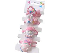 Forcine per capelli per bambini Fermaglio per capelli Conigli di Pasqua Forma Cravatta per Capretto Stage Wear Adorkable 2000 Ragazze Copricapo Scintillante