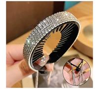 Forcine Per Capelli Signore Elegante strass nappa nappa di cavallo for capelli artiglio signore dolci palla for capelli clip for capelli Forcine Per Capelli Professionali(2)