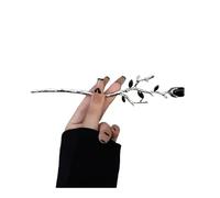 Forcine per capelli stile cinese Vintage Chopstick Forcine per capelli da donna fermaglio per capelli accessori per capelli da sposa accessori gioielli (argento 02)