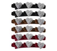 Forcine per Donne,Barretta Antiscivolo - Set Fermacapelli Treccia Retro | Per Capelli Dritti Spessi Sottili Corti Festa Palestra Yoga Appuntamento Compleanno