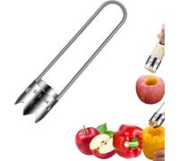 Forcipower - Strumento multifunzione per rimuovere il nucleo di frutta e verdura, in acciaio inox 2025, per gadget da cucina, oltre a disegnare frutta e verdura, corer per semi di peperone rosso (1