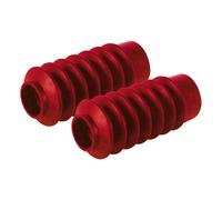 Forcone Soffietto, Forcella Stivali, Rosso, per Harley Davidson Con 41mm Forcone
