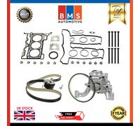 Ford 1.0L Benzina M1DA Testa Guarnizioni Con Cinghia Distribuzione e Olio Pompa