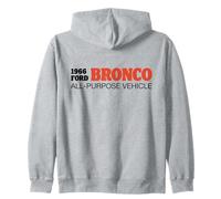 Ford Bronco 1966 all-Purpose Vehicle Logo Felpa con Cappuccio