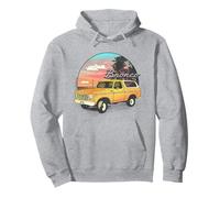 Ford Bronco at The Beach Felpa con Cappuccio