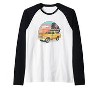 Ford Bronco at The Beach Maglia con Maniche Raglan