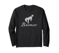 Ford Bronco Gray Logo Maglia a Manica