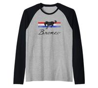 Ford Bronco Logo Stripes Maglia con Maniche Raglan